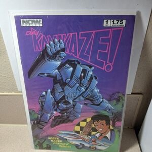 DAI KAMIKAZE #1 1st Speed Racer App. Rare 2nd Print Now Comics 1987